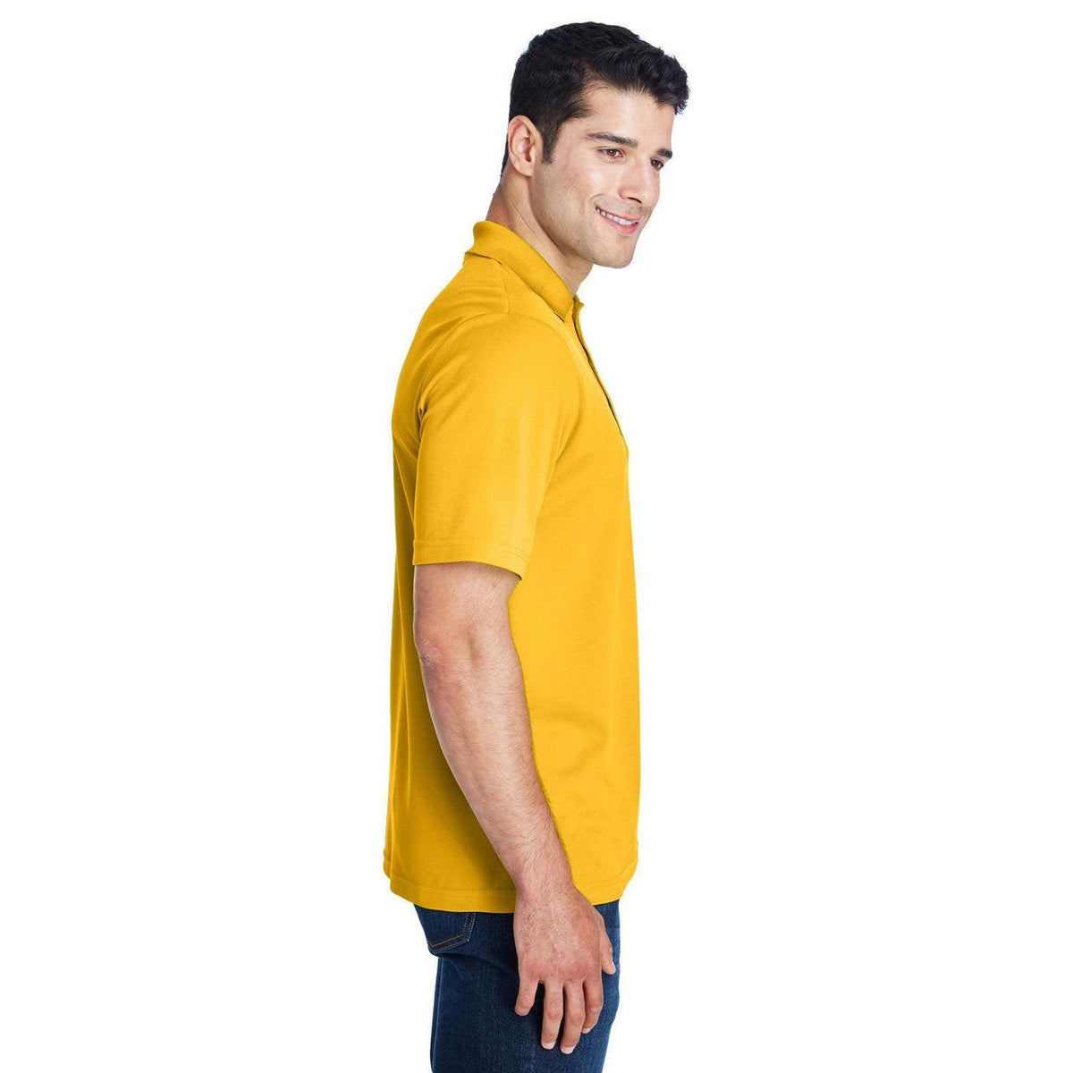 no-logo Core 365 Performance Pique Polo Shirt-Men's Polos-CORE365-Thread Logic