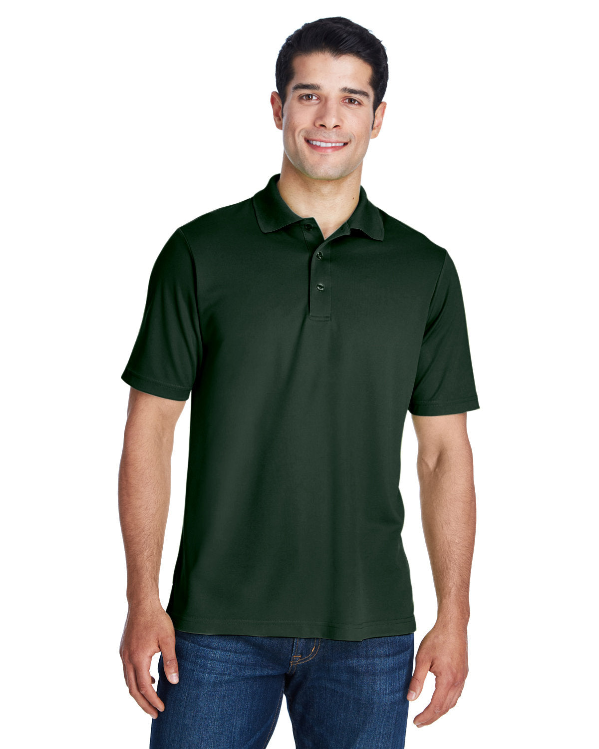  Core 365 Performance Pique Polo Shirt-Men's Polos-CORE365-Forest-S-Thread Logic