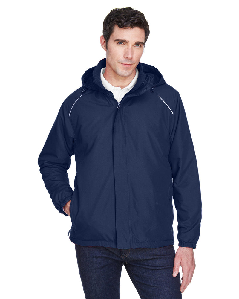  Core 365 Tall Brisk Insulated Jacket-Men's Jackets-CORE365-Classic Navy-LT-Thread Logic