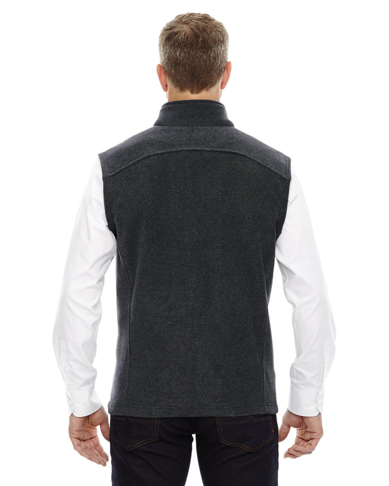 no-logo Core 365 Tall Journey Fleece Vest-Men's Layering-CORE365-Thread Logic