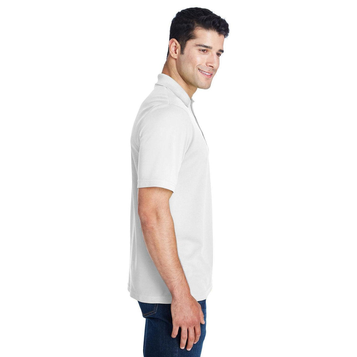 no-logo Core 365 Tall Performance Pique Polo Shirt-Men's Polos-CORE365-Thread Logic