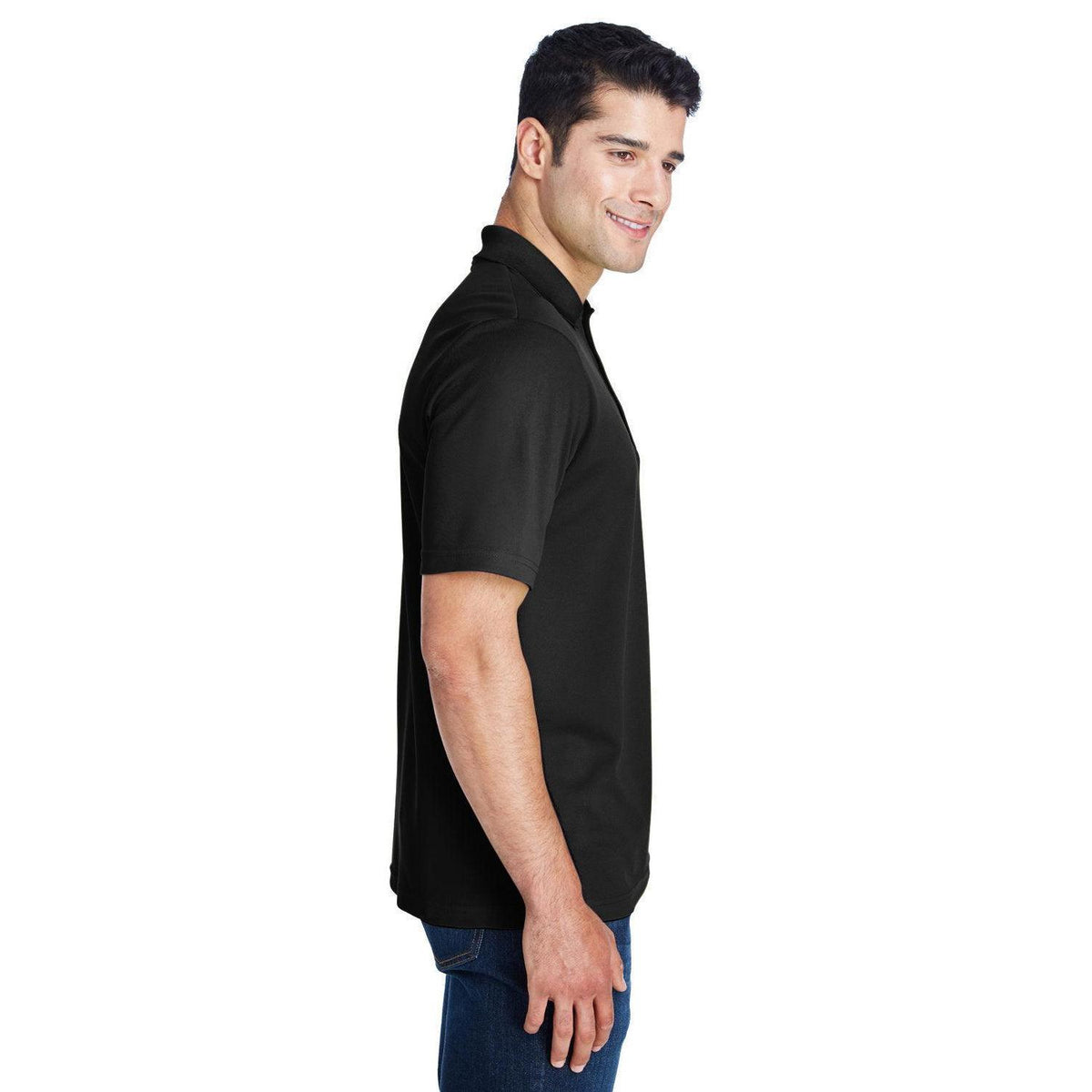 no-logo Core 365 Tall Performance Pique Polo Shirt-Men's Polos-CORE365-Thread Logic