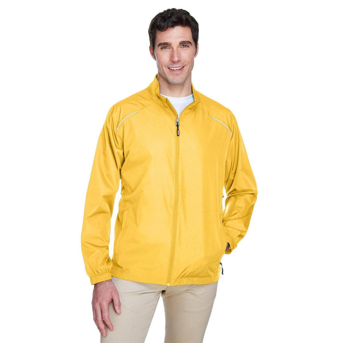 no-logo Core 365 Unlined Lightweight Jacket-Men's Jackets-CORE365-Campus Gold-S-Thread Logic