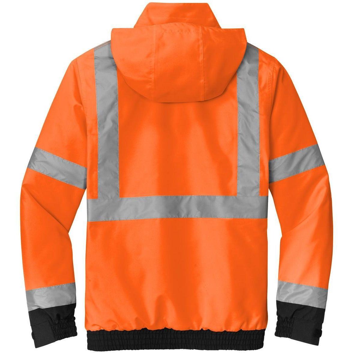 no-logo CornerStone ANSI 107 Class 3 Economy Waterproof Insulated Bomber Jacket-Regular-Cornerstone-Thread Logic