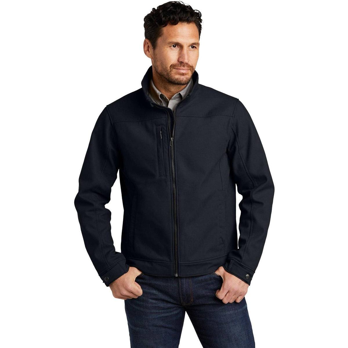no-logo CornerStone Duck Bonded Soft Shell Jacket-Regular-Cornerstone-Thread Logic