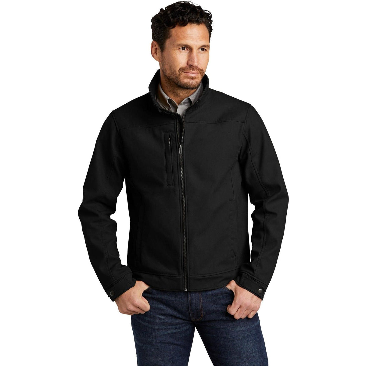 no-logo CornerStone Duck Bonded Soft Shell Jacket-Regular-Cornerstone-Thread Logic