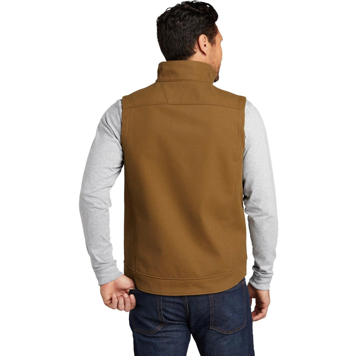 no-logo CornerStone Duck Bonded Soft Shell Vest-Regular-Cornerstone-Thread Logic