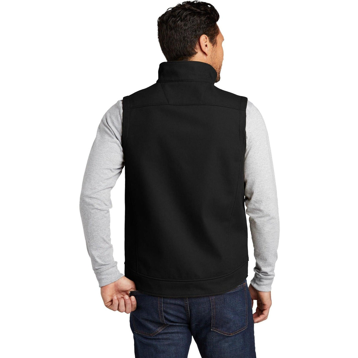 no-logo CornerStone Duck Bonded Soft Shell Vest-Regular-Cornerstone-Thread Logic