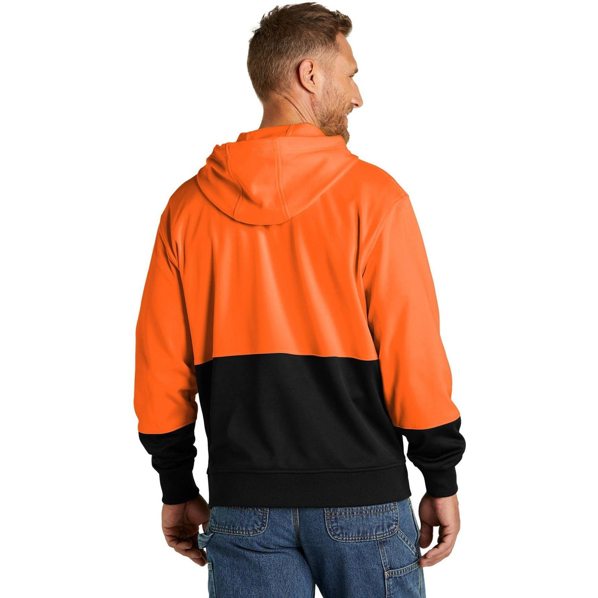 no-logo CornerStone Enhanced Visibility Fleece Pullover Hoodie-Regular-Cornerstone-Thread Logic