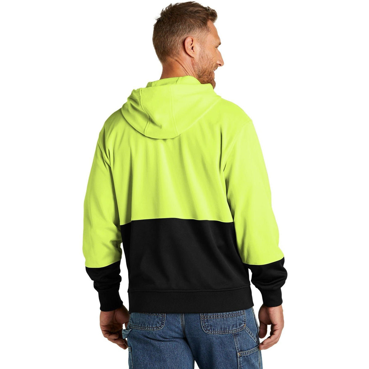 no-logo CornerStone Enhanced Visibility Fleece Pullover Hoodie-Regular-Cornerstone-Thread Logic
