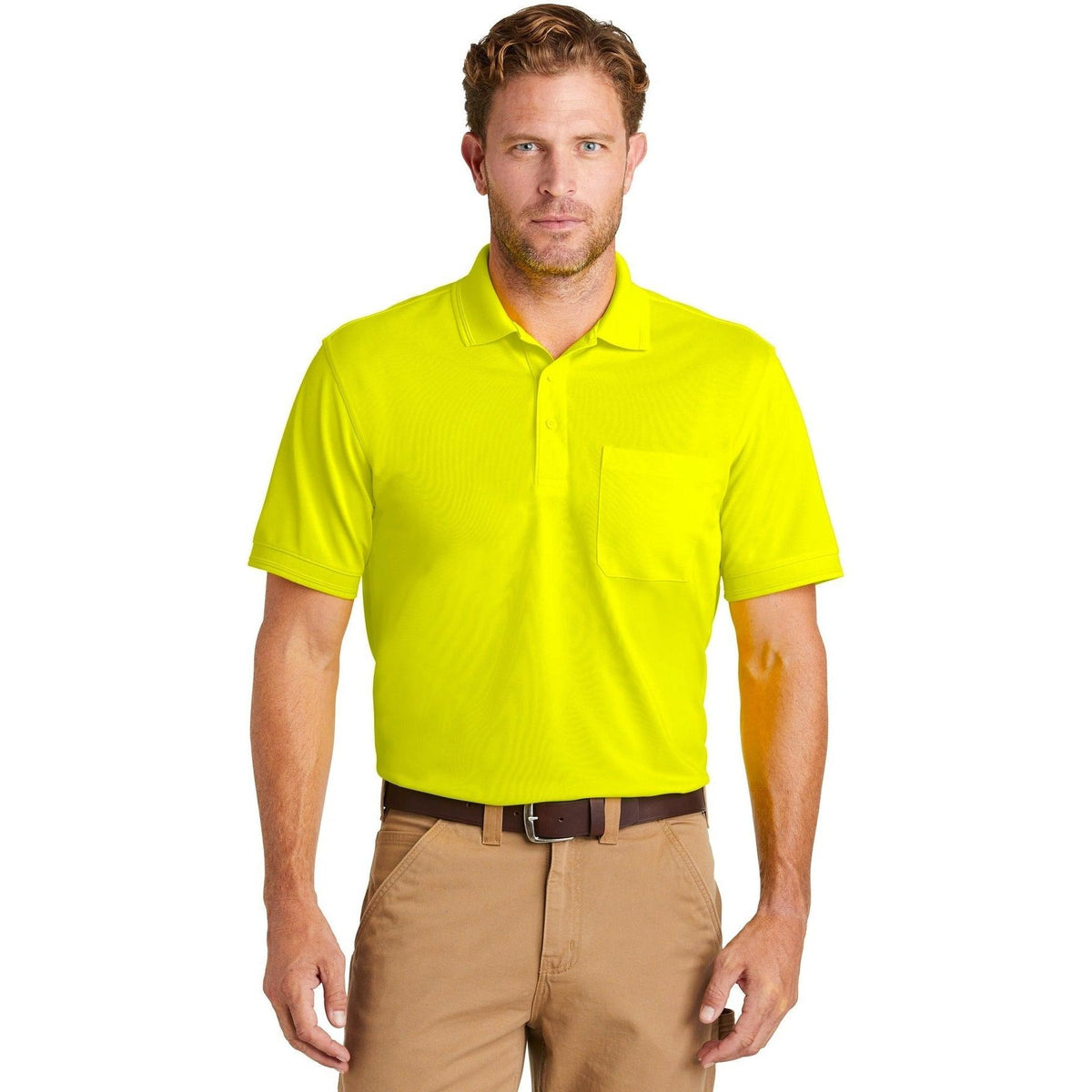 no-logo CornerStone Industrial Snag-Proof Pique Pocket Polo-Regular-Cornerstone-Thread Logic