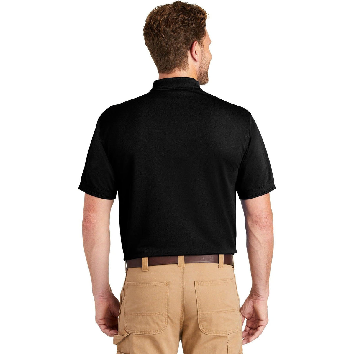 no-logo CornerStone Industrial Snag-Proof Pique Pocket Polo-Regular-Cornerstone-Thread Logic