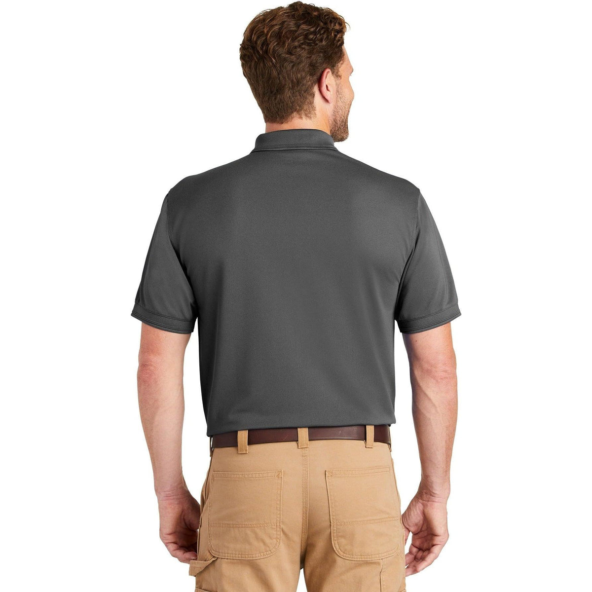 no-logo CornerStone Industrial Snag-Proof Pique Pocket Polo-Regular-Cornerstone-Thread Logic