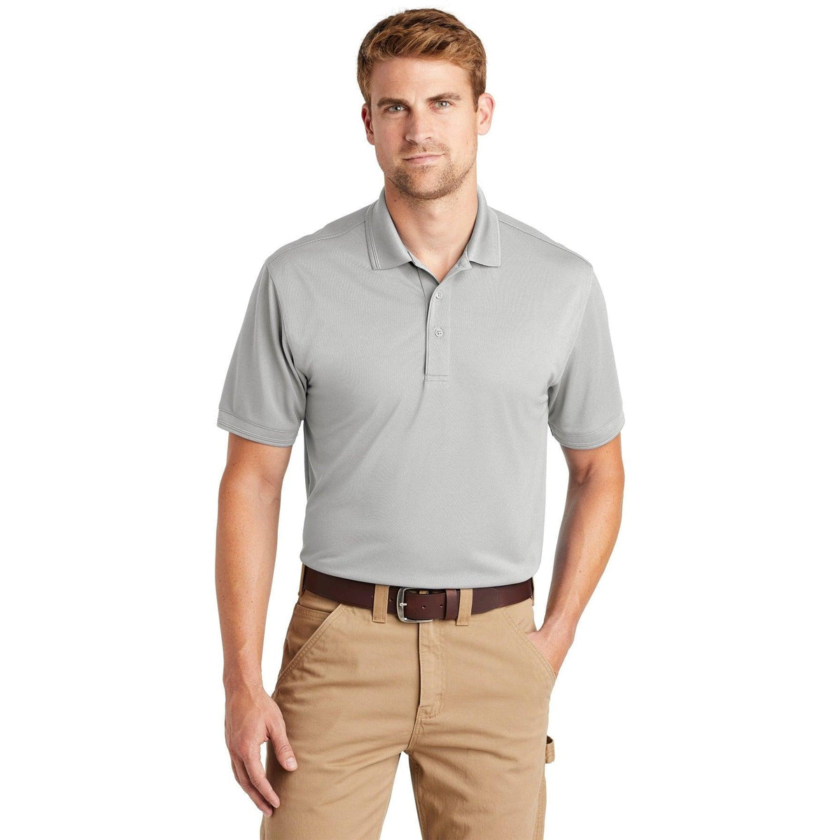 no-logo CornerStone Industrial Snag-Proof Pique Polo-Regular-Cornerstone-Thread Logic