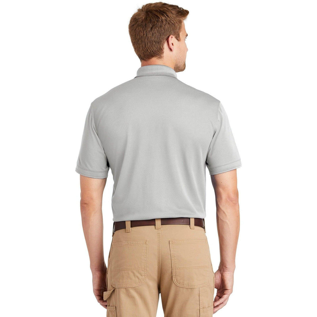 no-logo CornerStone Industrial Snag-Proof Pique Polo-Regular-Cornerstone-Thread Logic