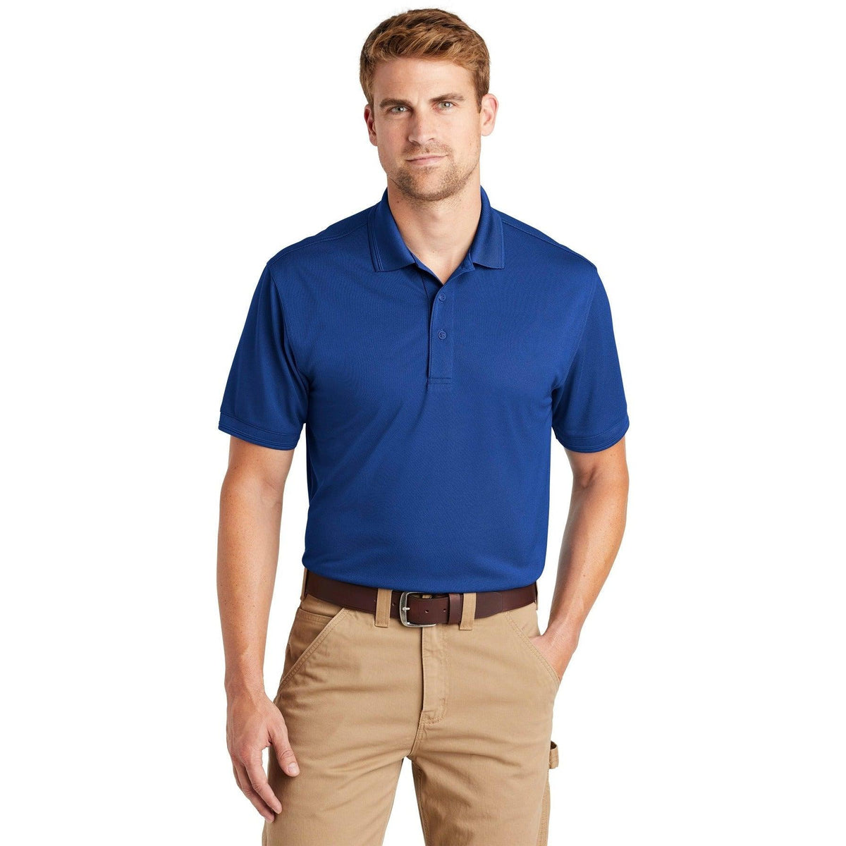 no-logo CornerStone Industrial Snag-Proof Pique Polo-Regular-Cornerstone-Thread Logic