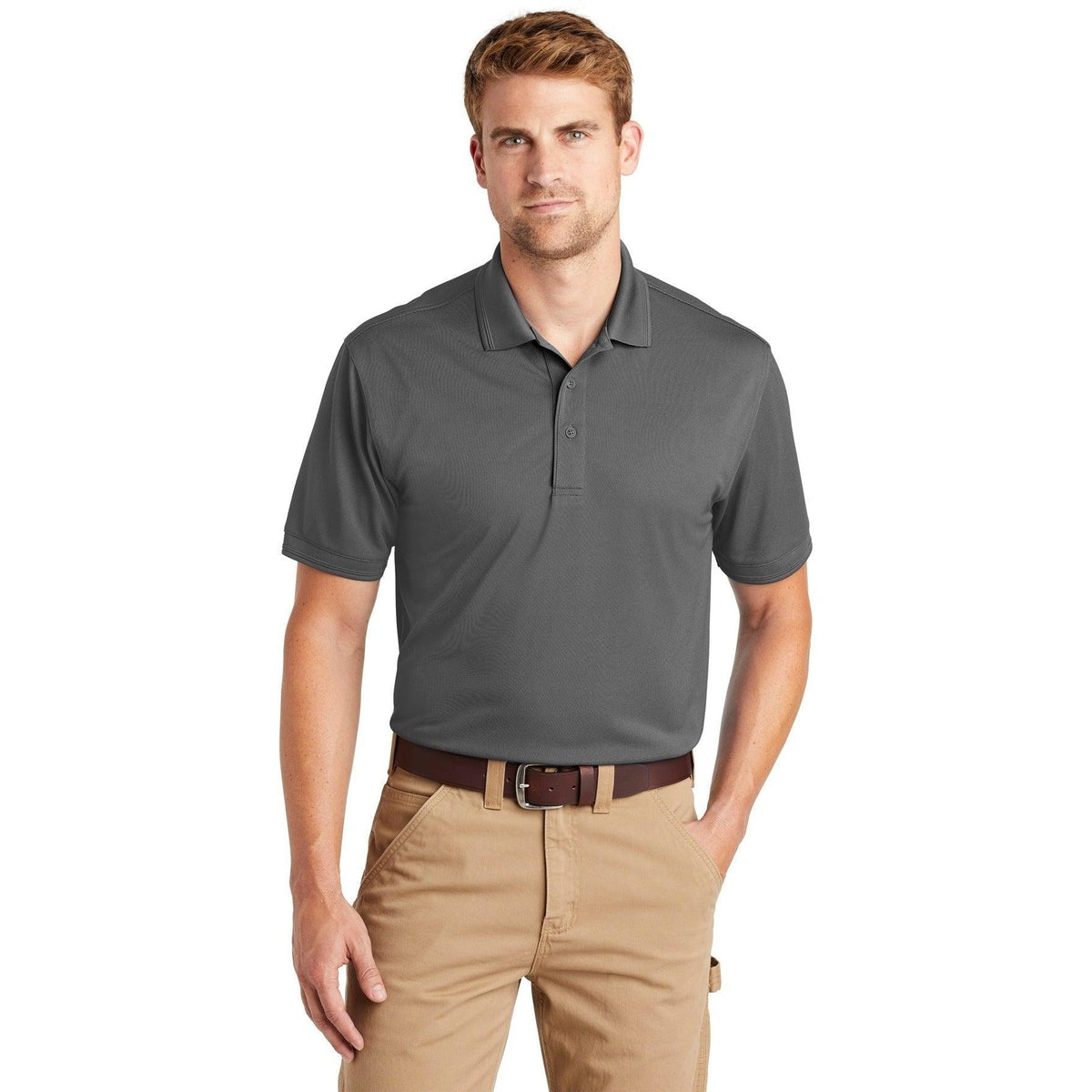no-logo CornerStone Industrial Snag-Proof Pique Polo-Regular-Cornerstone-Thread Logic