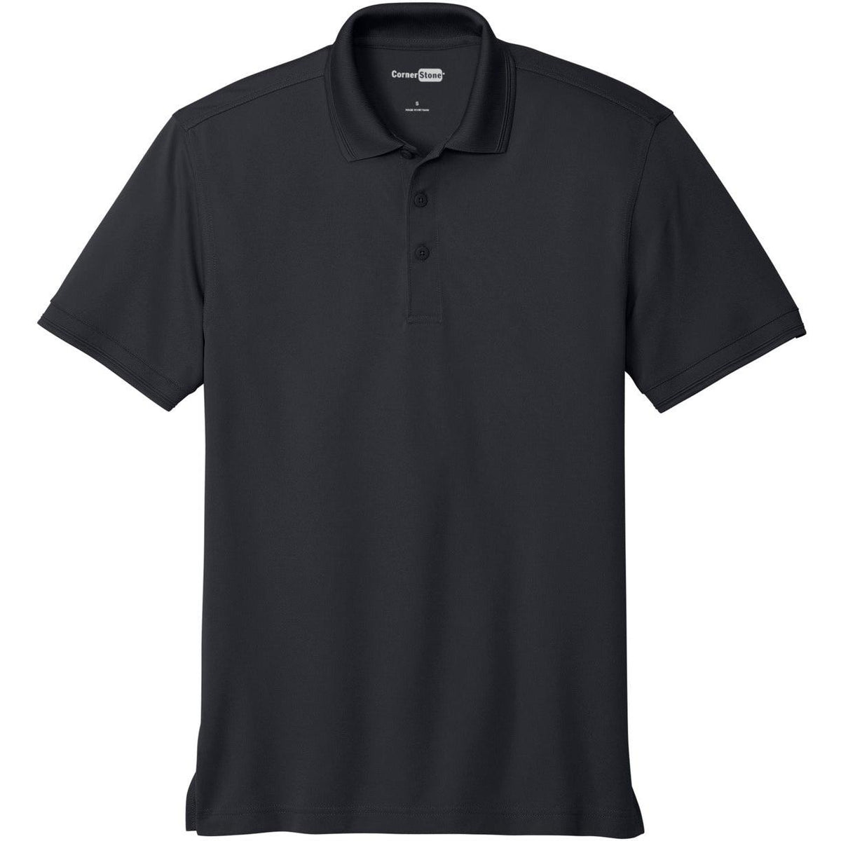 no-logo CornerStone Industrial Snag-Proof Pique Polo-Regular-Cornerstone-Navy Blue-XS-Thread Logic