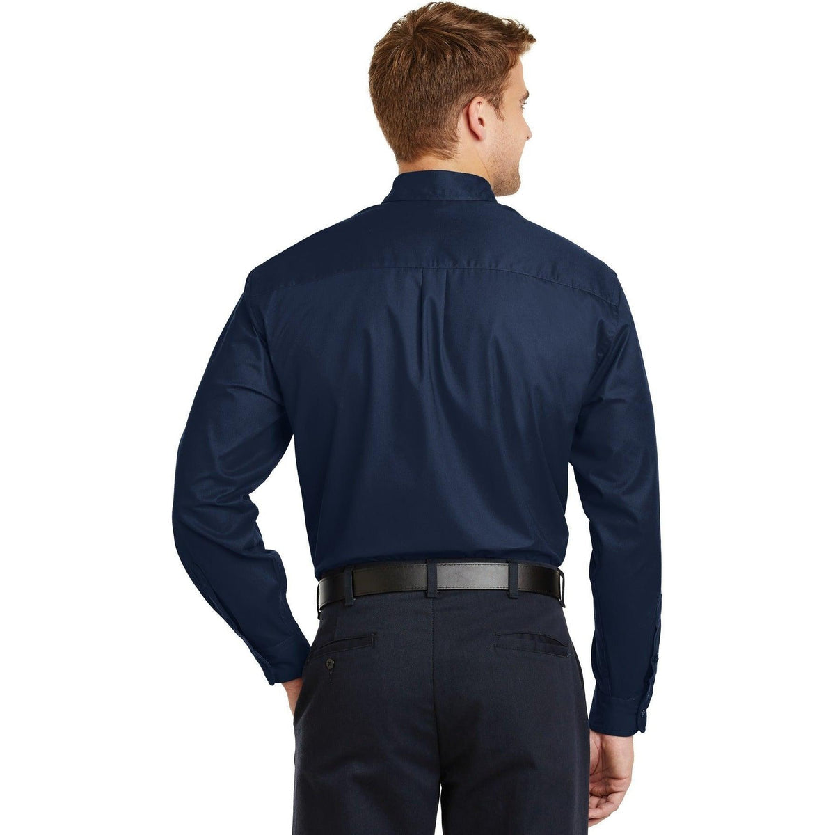 no-logo CornerStone Long Sleeve SuperPro Twill Shirt-Dress Shirts-Cornerstone-Thread Logic