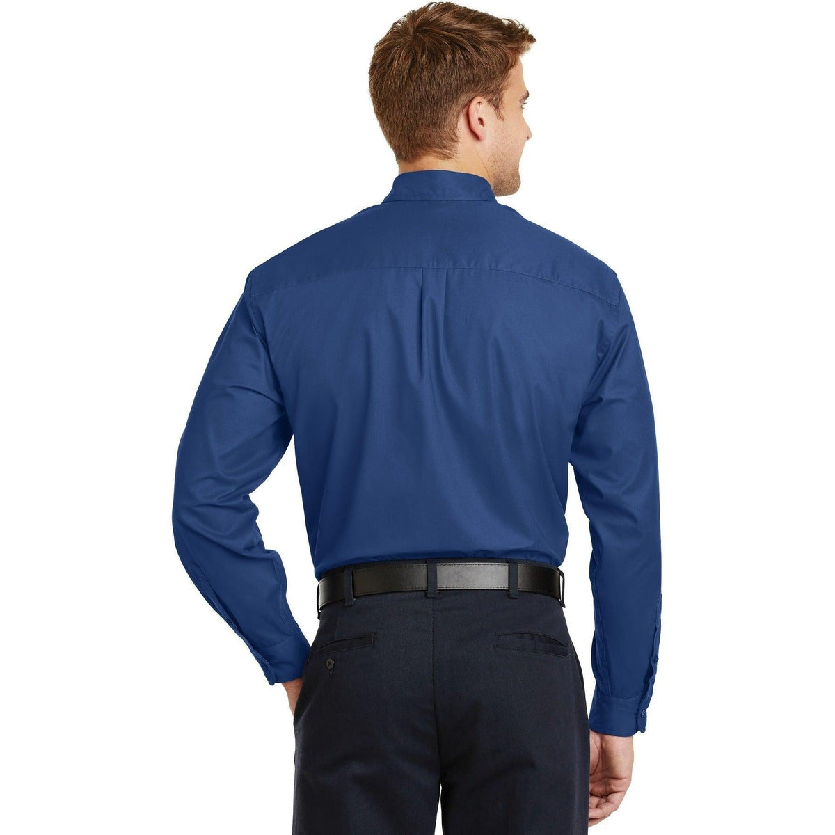 no-logo CornerStone Long Sleeve SuperPro Twill Shirt-Dress Shirts-Cornerstone-Thread Logic