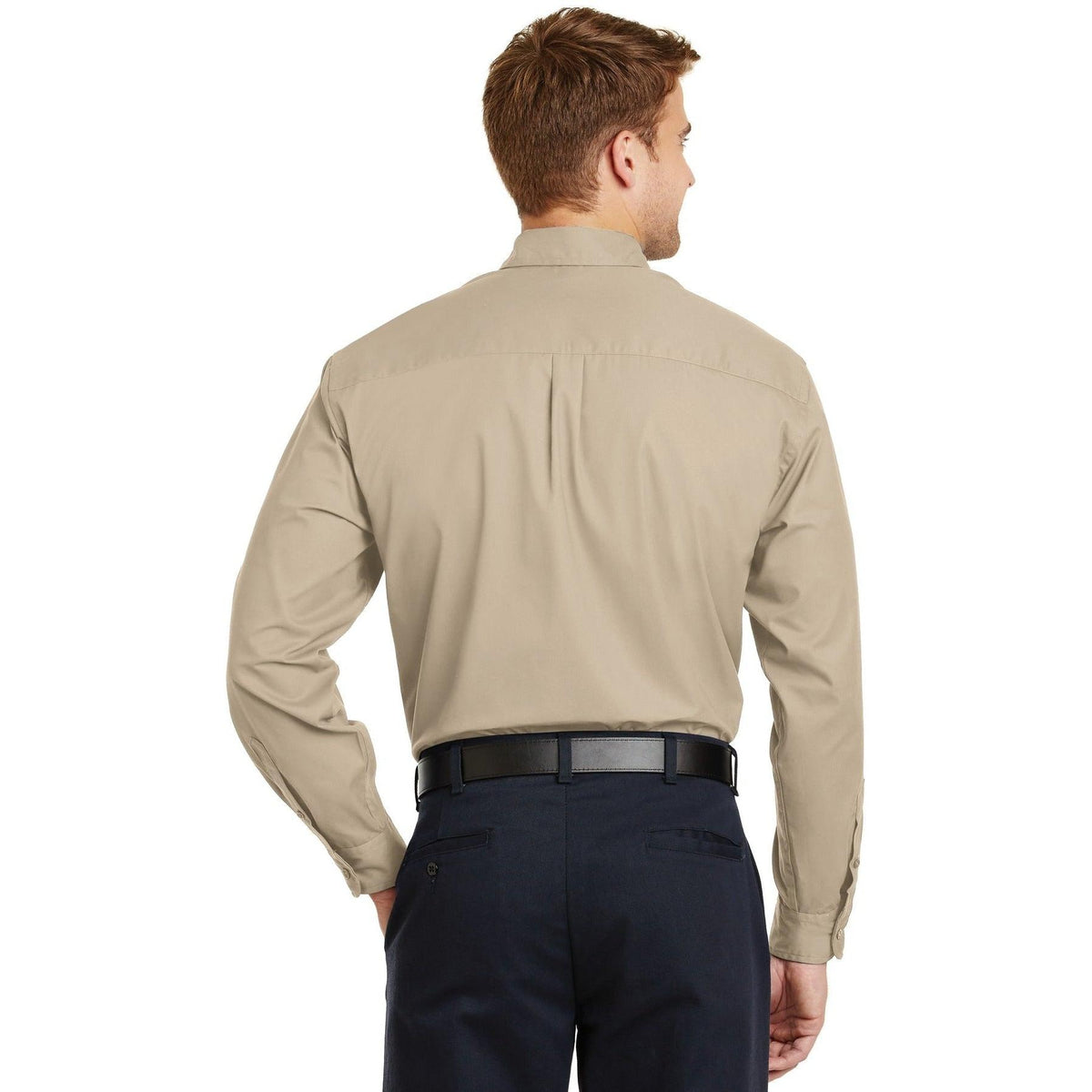 no-logo CornerStone Long Sleeve SuperPro Twill Shirt-Dress Shirts-Cornerstone-Thread Logic