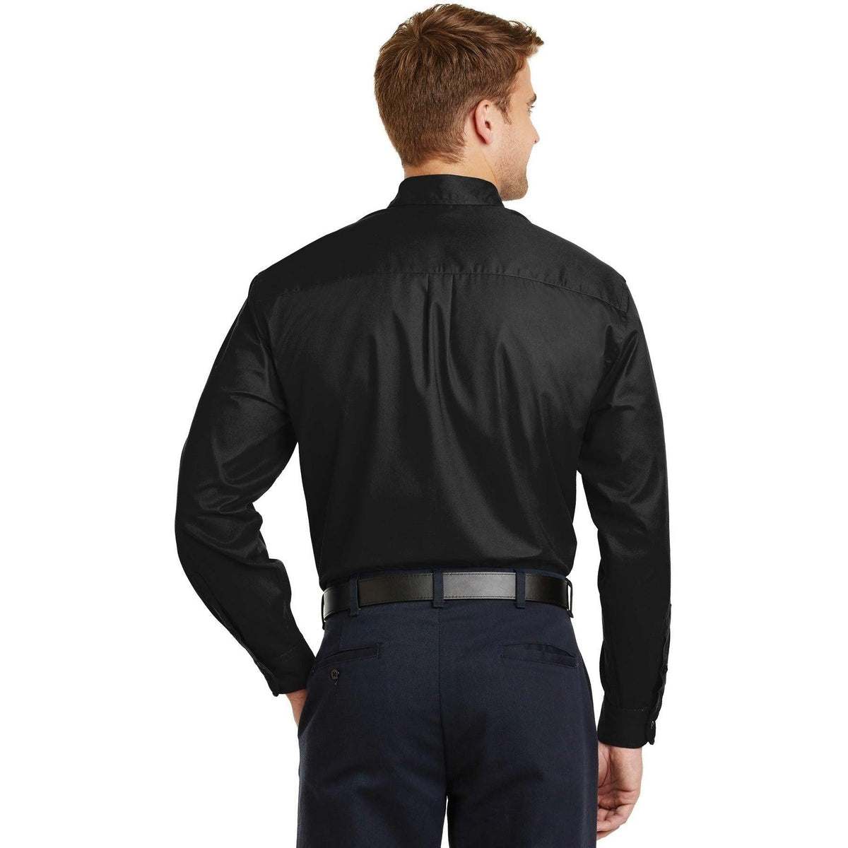 no-logo CornerStone Long Sleeve SuperPro Twill Shirt-Dress Shirts-Cornerstone-Thread Logic