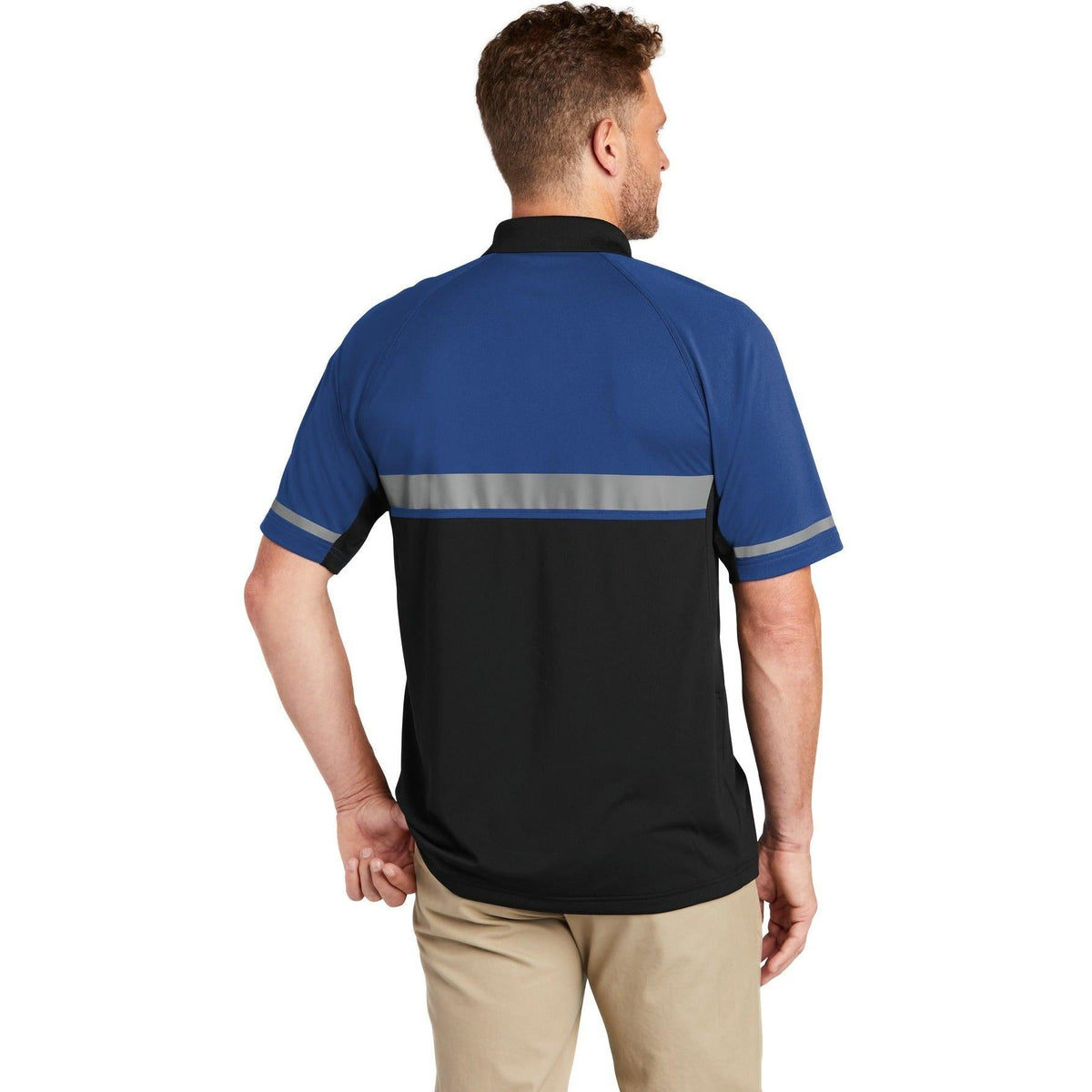 no-logo CornerStone Select Lightweight Snag-Proof Enhanced Visibility Polo-Regular-Cornerstone-Thread Logic