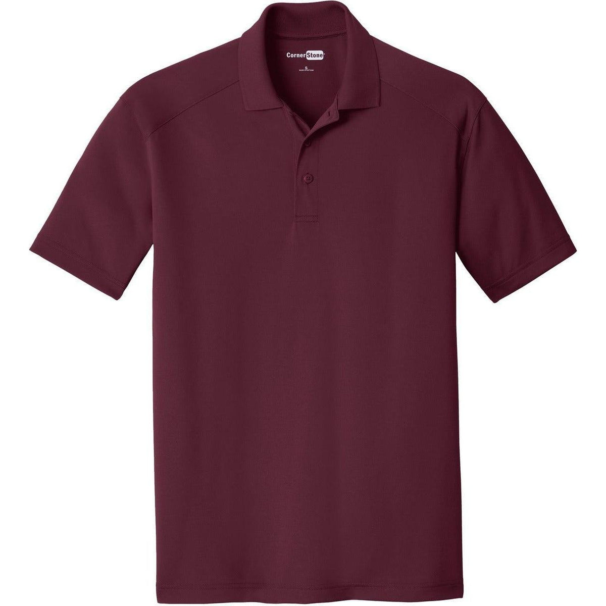 no-logo CornerStone Select Lightweight Snag-Proof Polo Shirt-Regular-Cornerstone-Maroon-S-Thread Logic