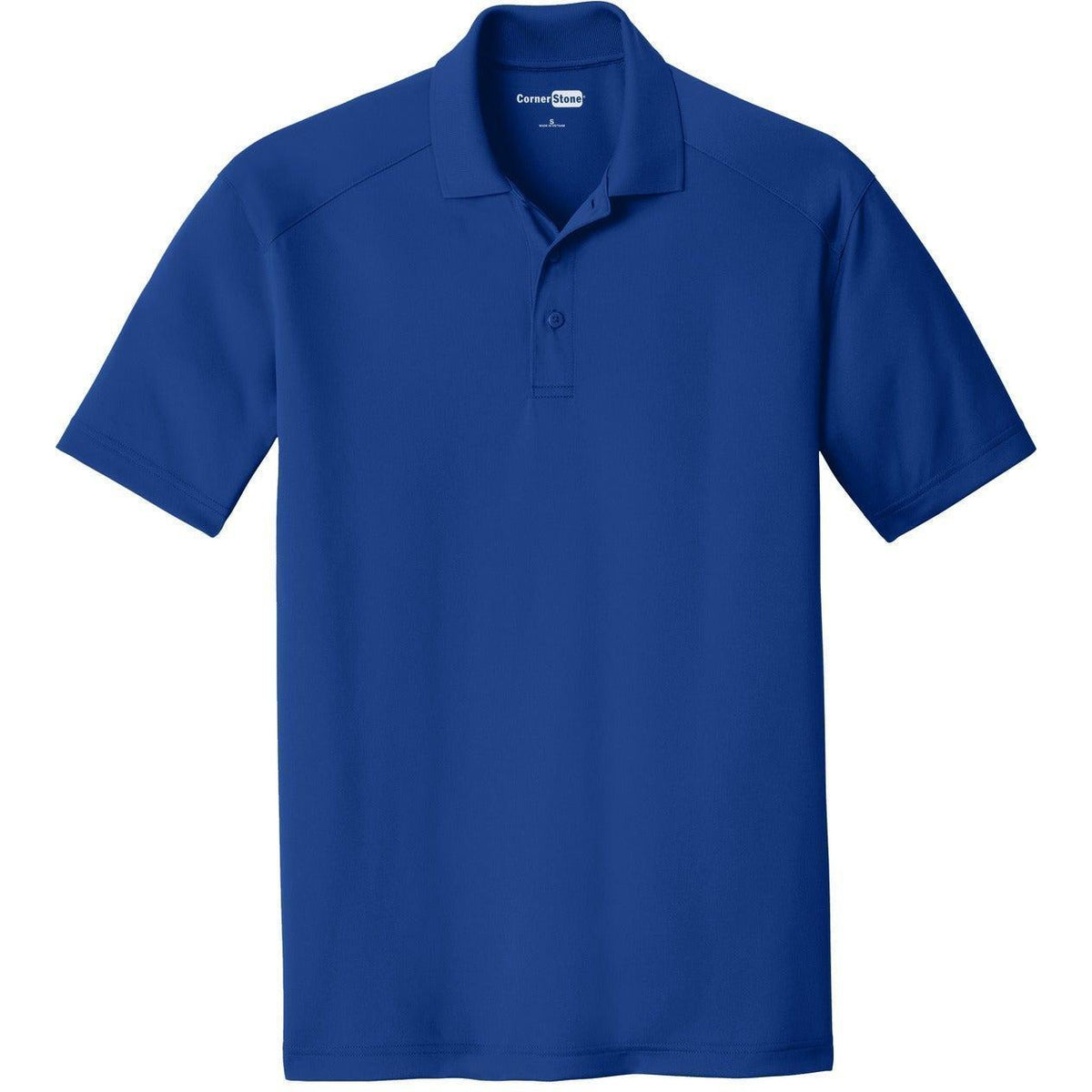 no-logo CornerStone Select Lightweight Snag-Proof Polo Shirt-Regular-Cornerstone-Royal-S-Thread Logic