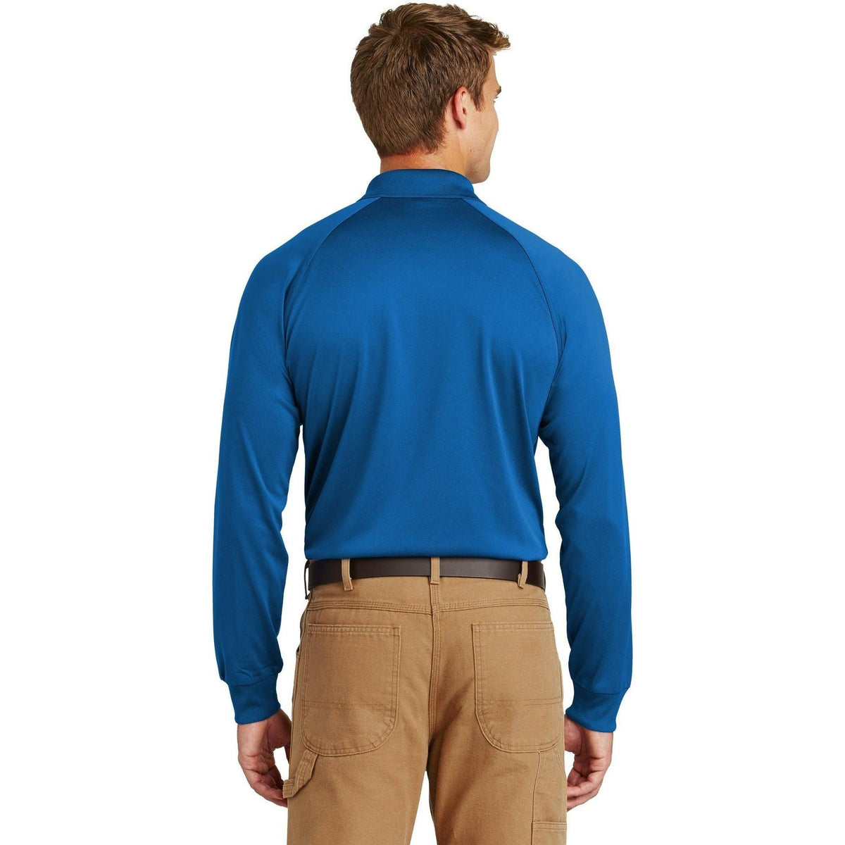 no-logo CornerStone Select Long Sleeve Snag-Proof Tactical Polo-Regular-Cornerstone-Thread Logic