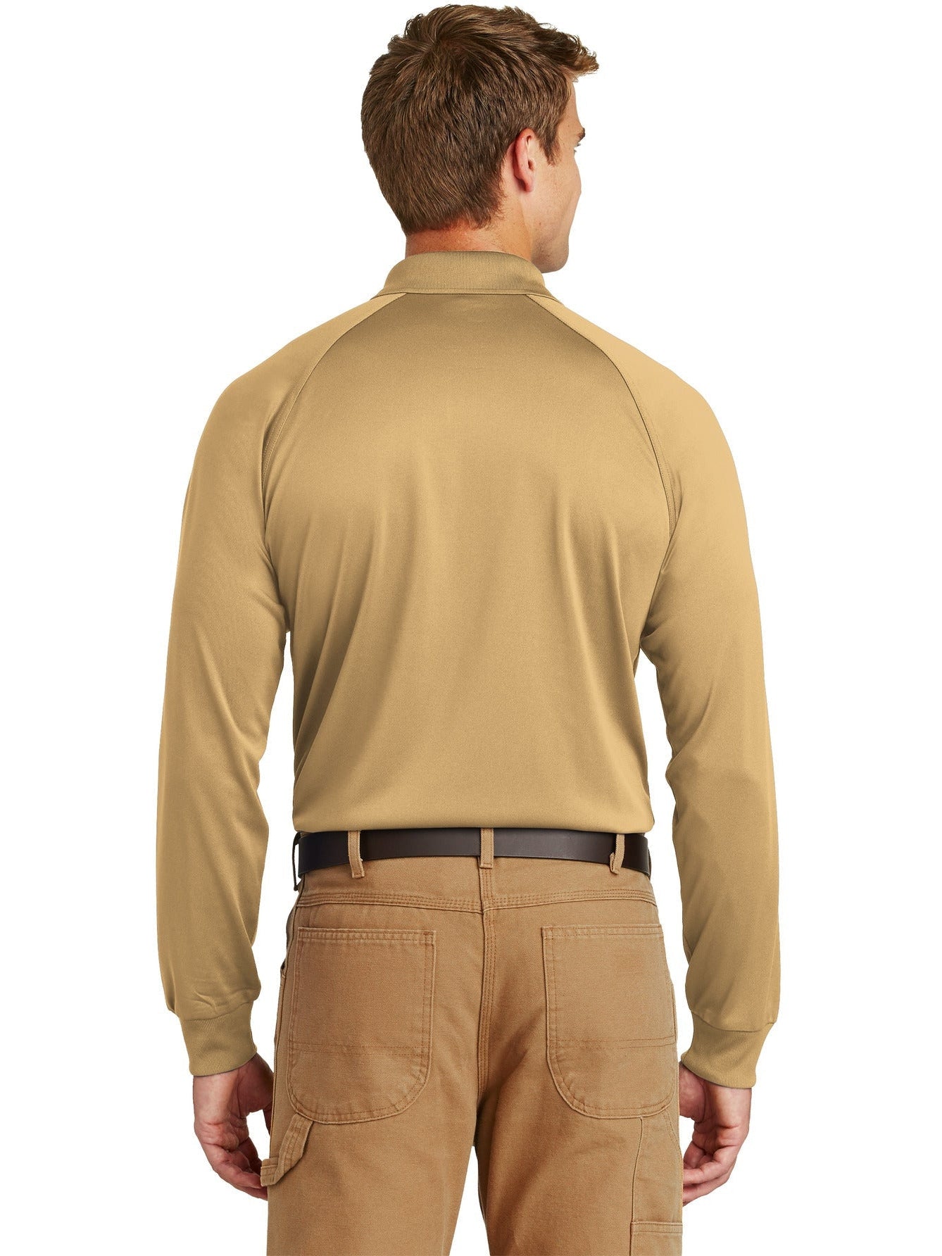 no-logo CornerStone Select Long Sleeve Snag-Proof Tactical Polo-Regular-Cornerstone-Thread Logic