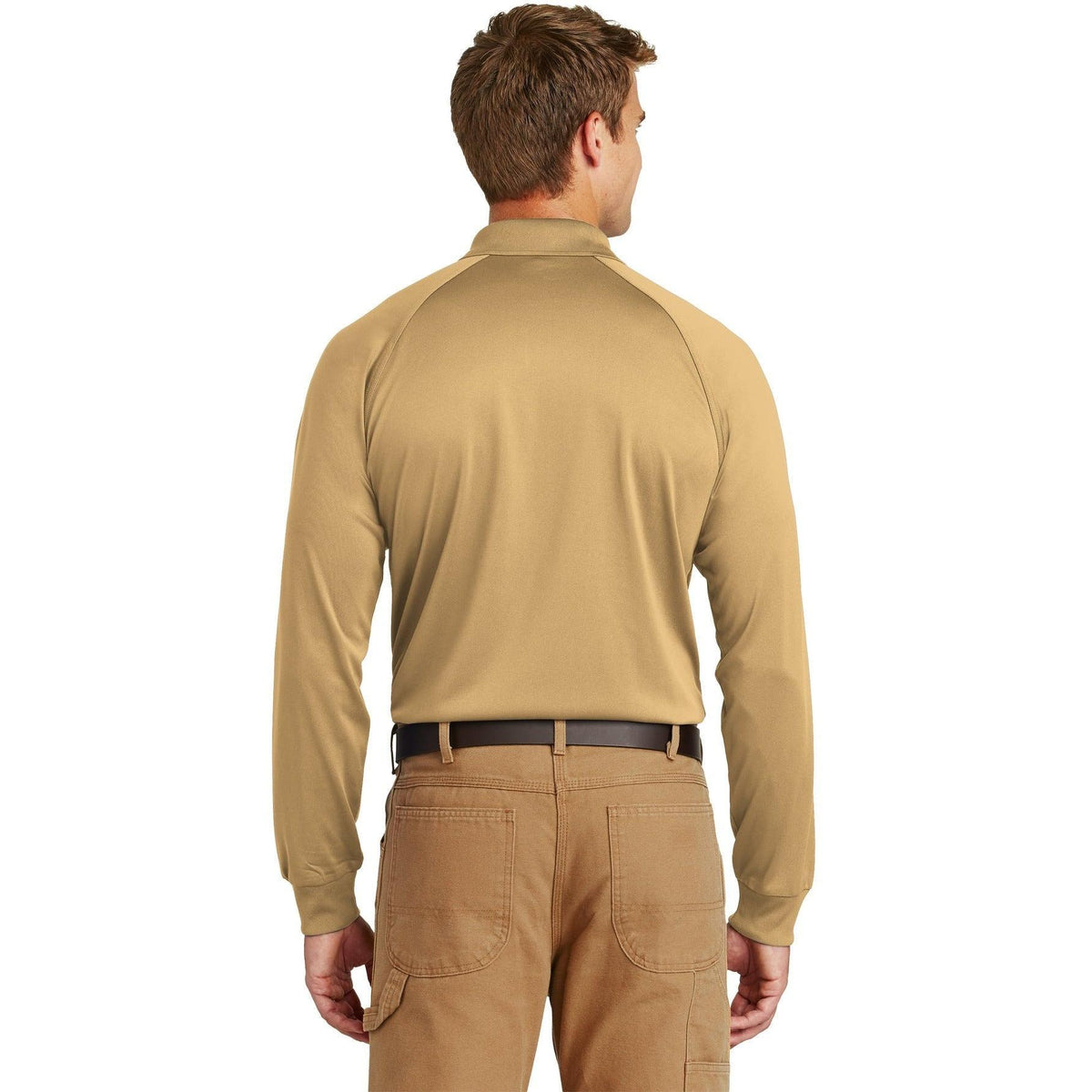 no-logo CornerStone Select Long Sleeve Snag-Proof Tactical Polo-Regular-Cornerstone-Thread Logic