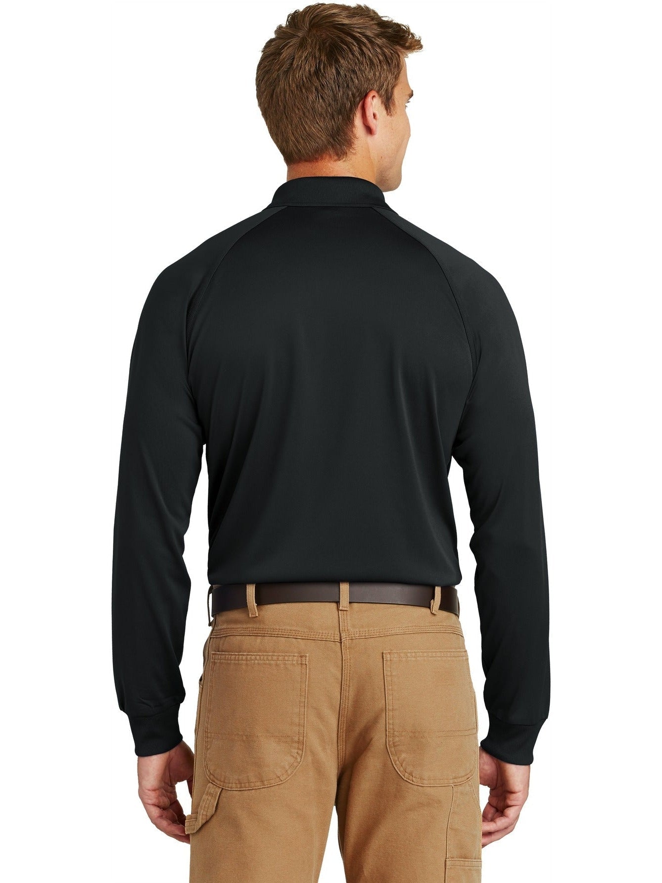 no-logo CornerStone Select Long Sleeve Snag-Proof Tactical Polo-Regular-Cornerstone-Thread Logic