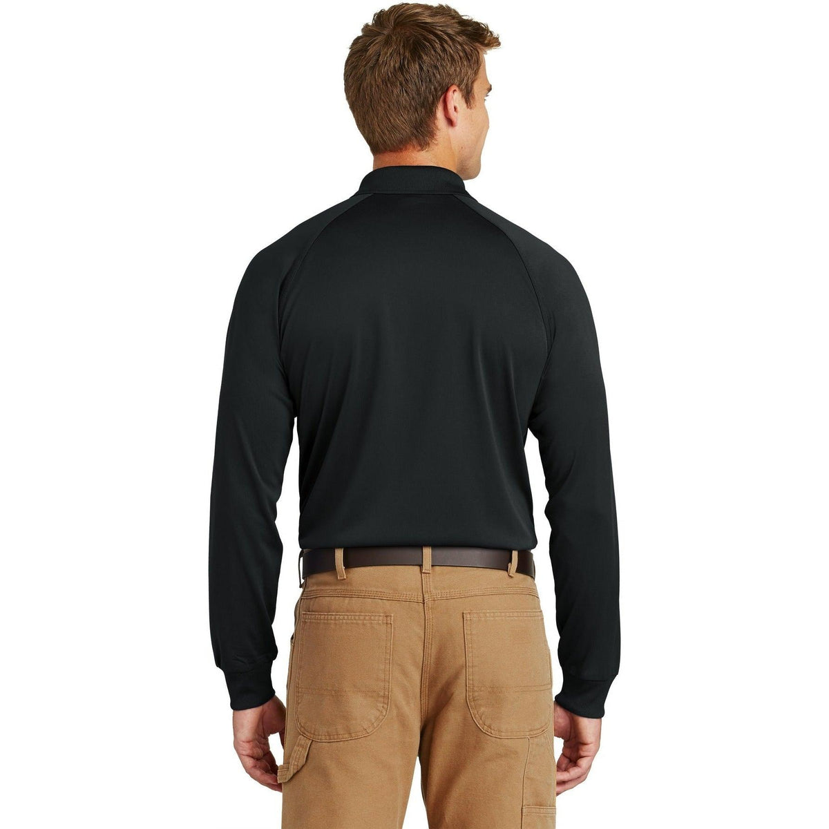 no-logo CornerStone Select Long Sleeve Snag-Proof Tactical Polo-Regular-Cornerstone-Thread Logic
