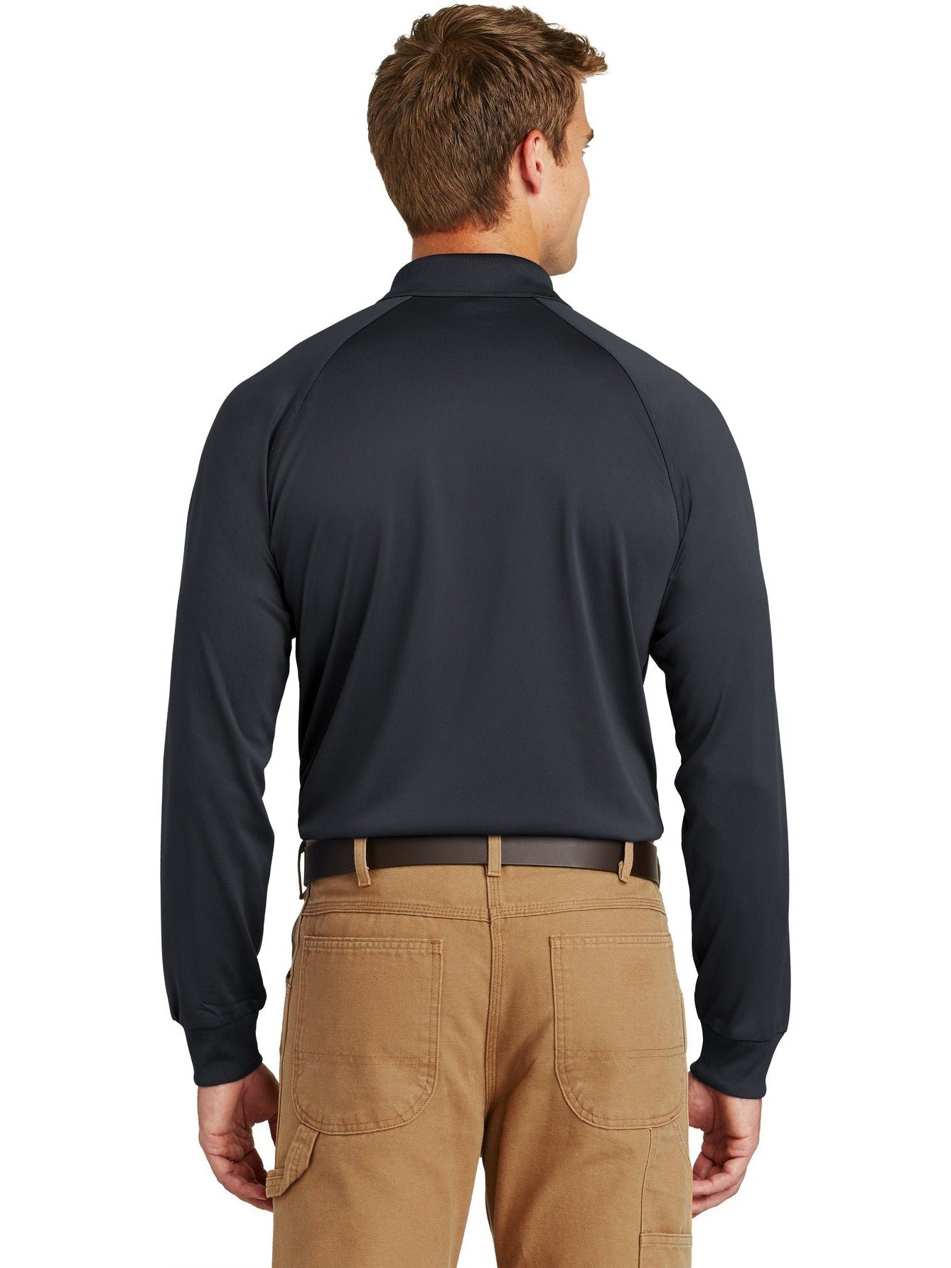 no-logo CornerStone Select Long Sleeve Snag-Proof Tactical Polo-Regular-Cornerstone-Thread Logic