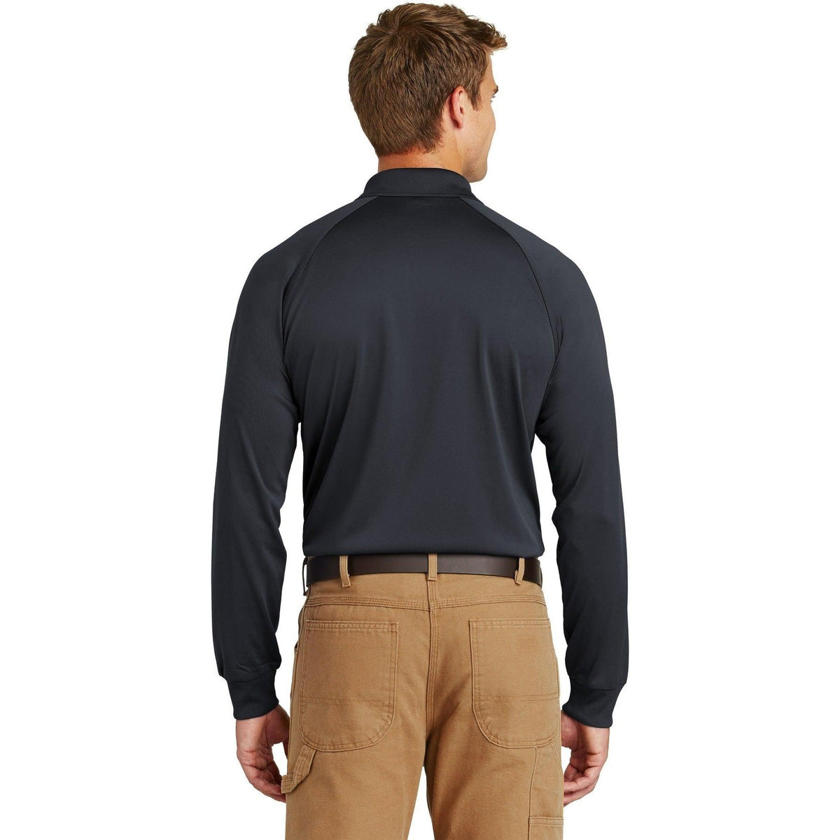 no-logo CornerStone Select Long Sleeve Snag-Proof Tactical Polo-Regular-Cornerstone-Thread Logic