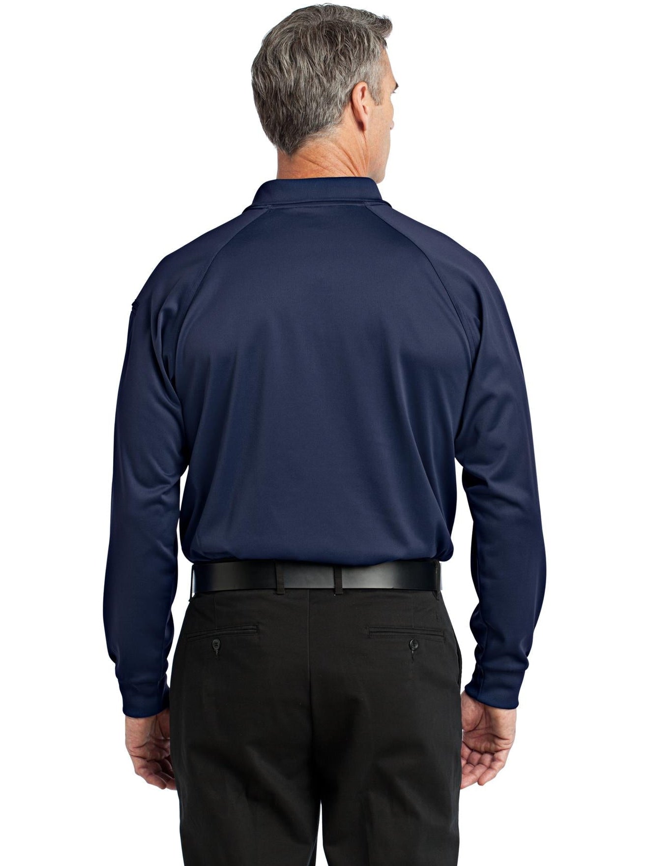 no-logo CornerStone Select Long Sleeve Snag-Proof Tactical Polo-Regular-Cornerstone-Thread Logic