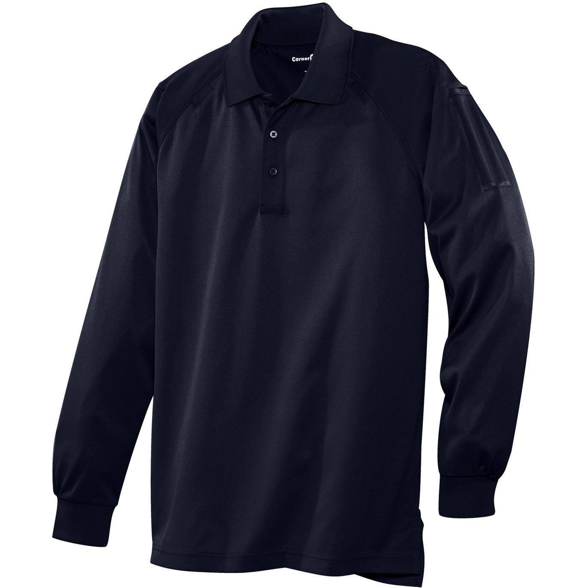 no-logo CornerStone Select Long Sleeve Snag-Proof Tactical Polo-Regular-Cornerstone-Dark Navy-S-Thread Logic