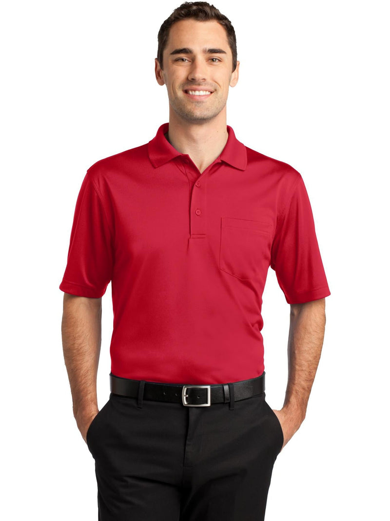 no-logo CornerStone Select Snag-Proof Pocket Polo-Regular-Cornerstone-Thread Logic