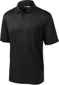 CornerStone Select Snag-Proof Pocket Polo-Regular-Cornerstone-Black-S-Thread Logic