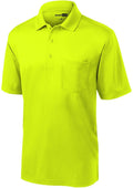 CornerStone Select Snag-Proof Pocket Polo-Regular-Cornerstone-Safety Yellow-S-Thread Logic