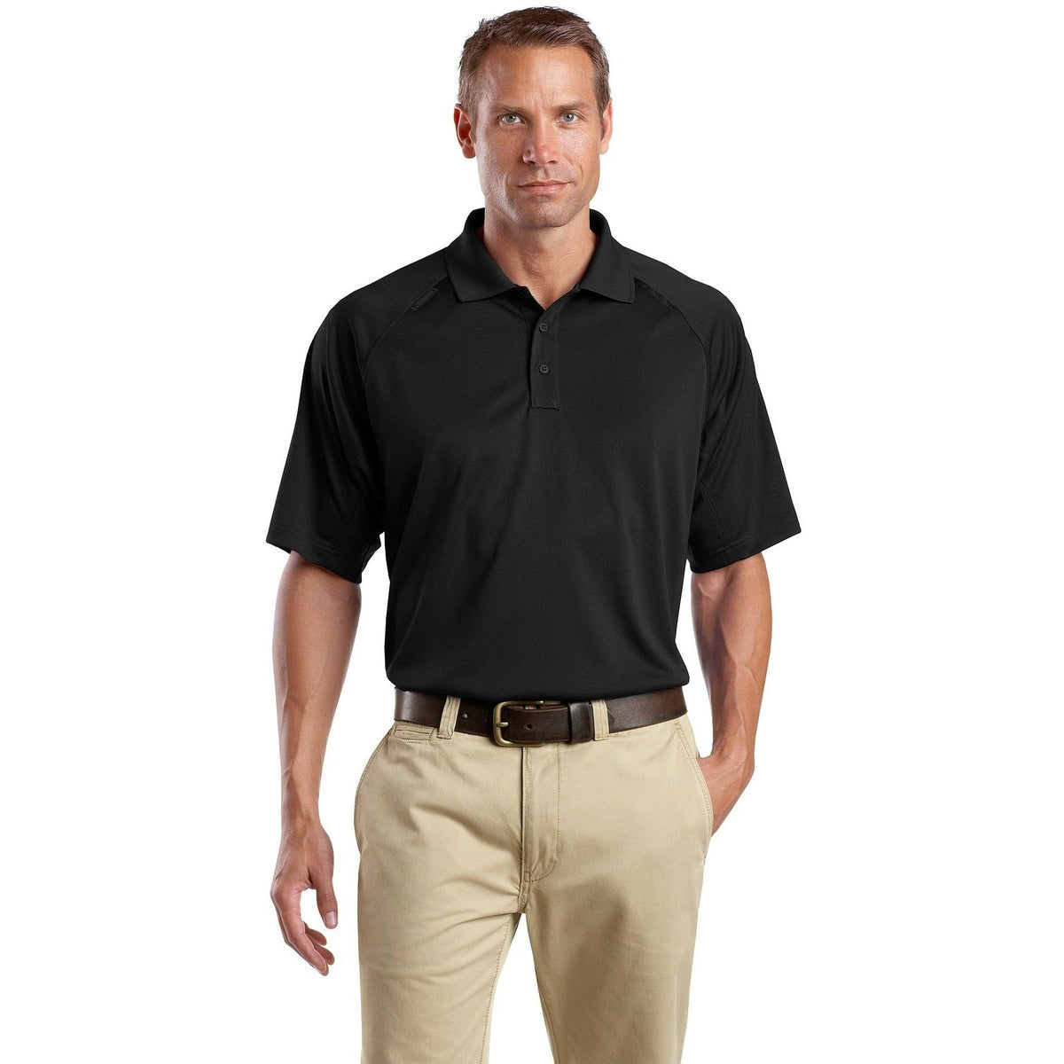 no-logo CornerStone Select Snag-Proof Tactical Polo-Regular-Cornerstone-Thread Logic