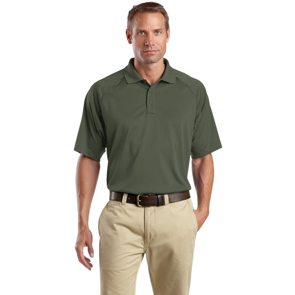 no-logo CornerStone Select Snag-Proof Tactical Polo-Regular-Cornerstone-Thread Logic