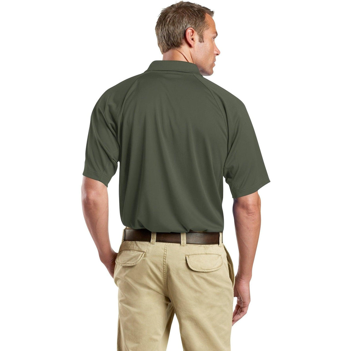 no-logo CornerStone Select Snag-Proof Tactical Polo-Regular-Cornerstone-Thread Logic