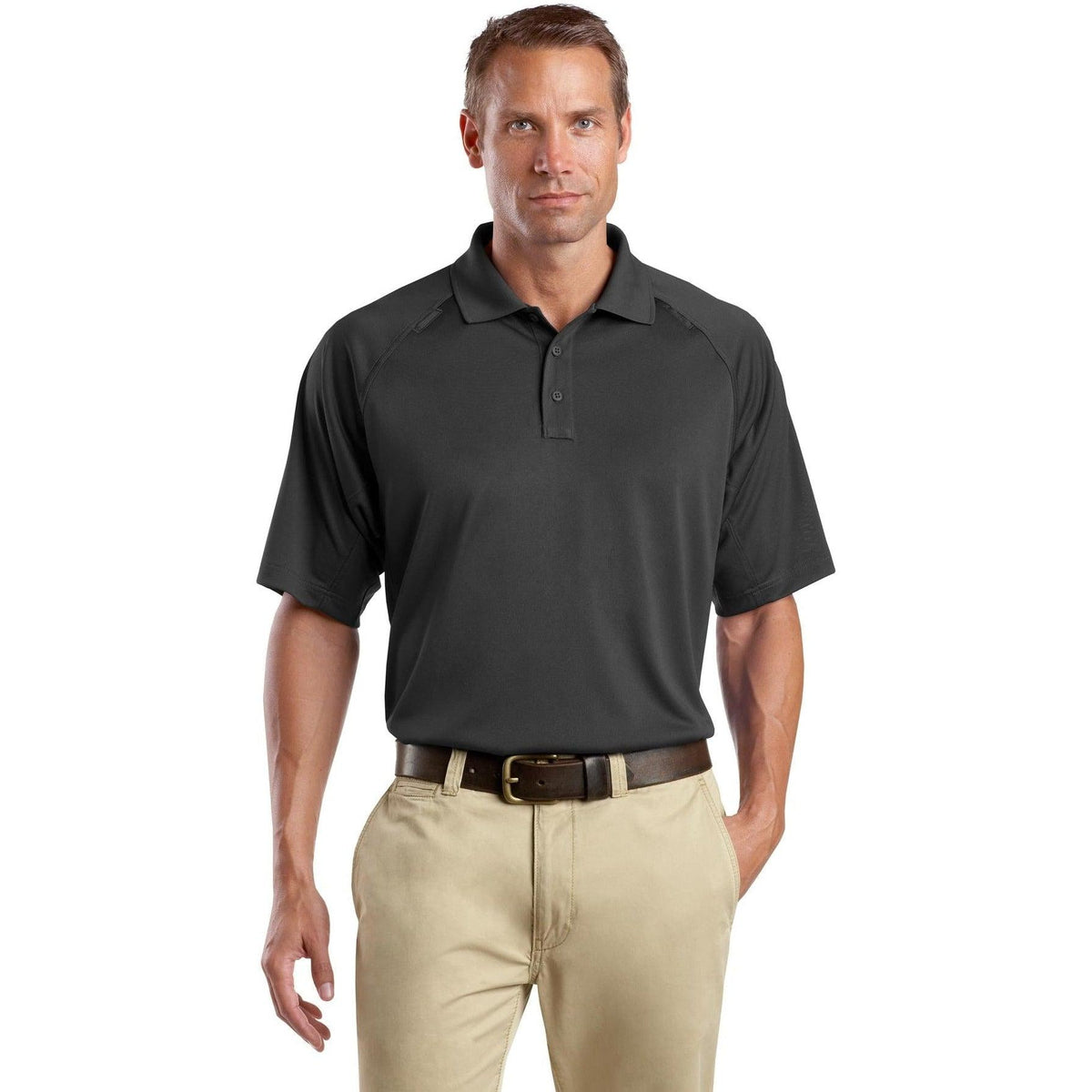 no-logo CornerStone Select Snag-Proof Tactical Polo-Regular-Cornerstone-Thread Logic