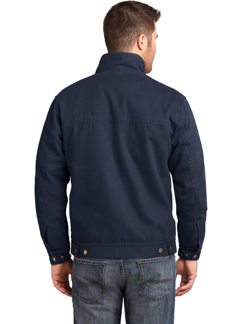 no-logo CornerStone Washed Duck Cloth Flannel-Lined Work Jacket-Regular-Cornerstone-Thread Logic