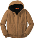 CornerStone Washed Duck Cloth Insulated Hooded Work Jacket