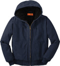 CornerStone Washed Duck Cloth Insulated Hooded Work Jacket