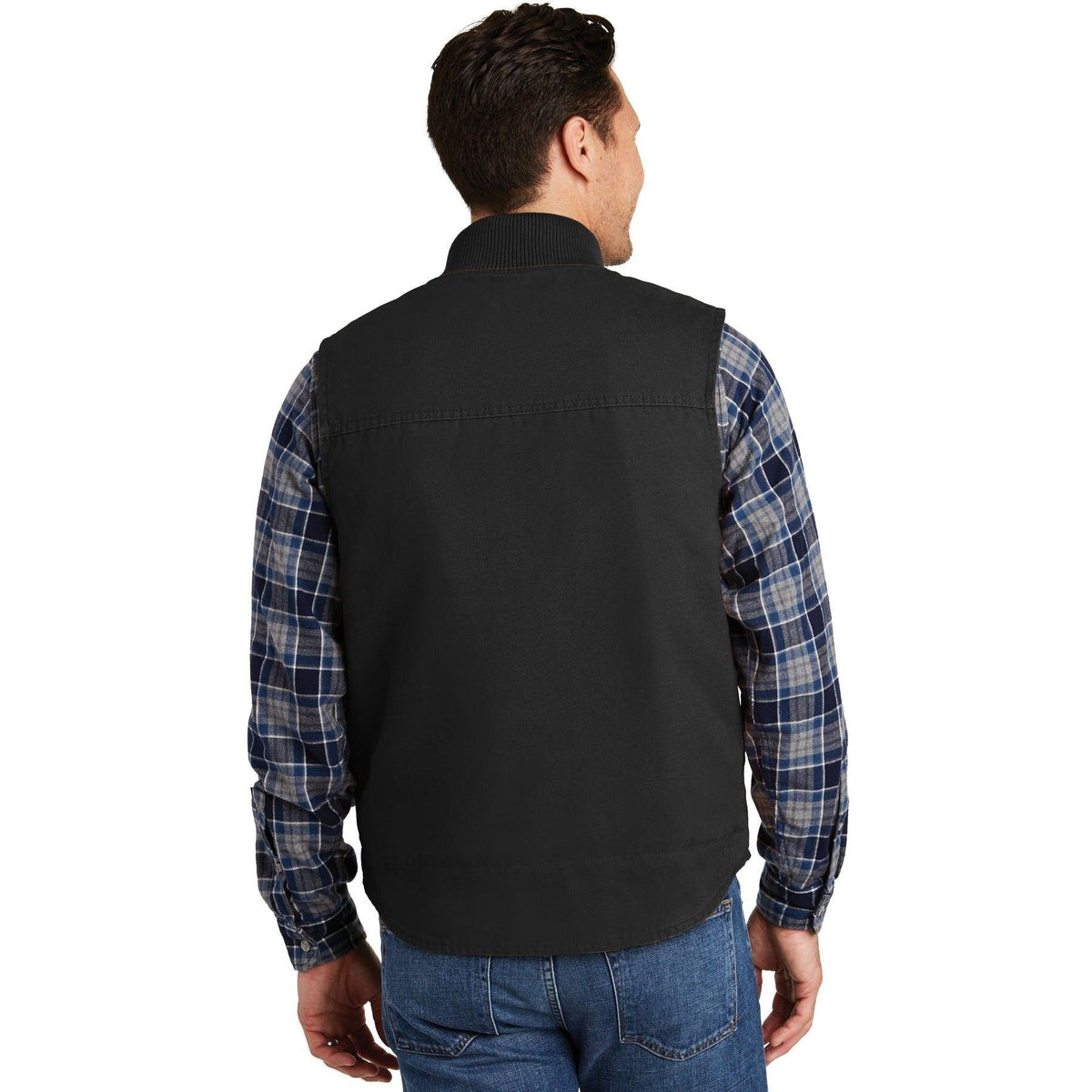 no-logo CornerStone Washed Duck Cloth Vest-Vests-Cornerstone-Thread Logic