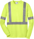 Cornerstone ANSI 107 Class 2 Long Sleeve Safety T-Shirt
